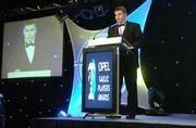 10 November 2006; Dessie Farrell, Chief Executive, GPA, speaking at the 2006 Opel GPA Player of the Year Awards. Gaelic Player Assoication Awards, Citywest Hotel, Dublin. Picture credit: Brendan Moran / SPORTSFILE