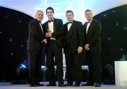 10 November 2006; Tom O'Sullivan, Kerry, receives his award from An Taoiseach Bertie Ahern, TD, in the company of Dessie Farrell, Chief Executive, GPA and Dave Sheerin, Opel Ireland, at the 2006 Opel GPA Player of the Year Awards. Gaelic Player Assoication Awards, Citywest Hotel, Dublin. Picture credit: Brendan Moran / SPORTSFILE