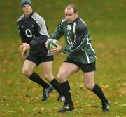 15 November 2006; Frankie Sheehan during Ireland rugby squad training. St. Gerard's School, Bray, Co. Wicklow. Picture credit: Brian Lawless / SPORTSFILE