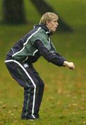 15 November 2006; Andrew Trimble during Ireland rugby squad training. St. Gerard's School, Bray, Co. Wicklow. Picture credit: Brian Lawless / SPORTSFILE