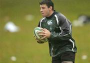 15 November 2006; Denis Leamy during Ireland rugby squad training. St. Gerard's School, Bray, Co. Wicklow. Picture credit: Brian Lawless / SPORTSFILE