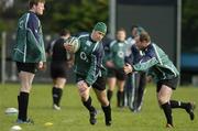 17 November 2006; Marcus Horan in action ahainst Frankie Sheahan during Ireland rugby squad training. Back pitch, Lansdowne Road, Dublin. Picture credit: Brendan Moran / SPORTSFILE