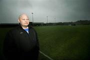 18 November 2006; Linfield manager David Jeffries arrives at Celtic Park. Carnegie Premier League, Donegal Celtic v Linfield, Suffolk Road, Belfast, Co. Antrim. Picture credit: Russell Pritchard / SPORTSFILE