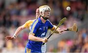 23 August 2014; Aaron Cunningham, Clare, in action against Ryan McCambridge, Antrim. Bord Gáis Energy GAA Hurling Under 21 All-Ireland Championship, Semi-Final, Clare v Antrim, Semple Stadium, Thurles, Co. Tipperary. Picture credit: Stephen McCarthy / SPORTSFILE