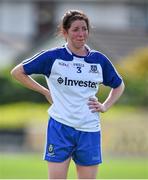23 August 2014; A dejected Yvonne Connell, Monaghan, after the final whistle. TG4 All-Ireland Ladies Football Senior Championship, Quarter-Final, Galway v Monaghan, St Brendan's Park, Birr, Co. Offaly. Picture credit: Brendan Moran / SPORTSFILE