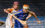 23 August 2014; Aaron Cunningham, Clare, in action against Paddy Burke, Antrim. Bord Gáis Energy GAA Hurling Under 21 All-Ireland Championship, Semi-Final, Clare v Antrim, Semple Stadium, Thurles, Co. Tipperary. Picture credit: Stephen McCarthy / SPORTSFILE