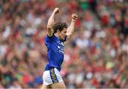 24 August 2014; Tomás Ó Sé, Kerry, celebrates after scoring his side's first goal. Electric Ireland GAA Football All-Ireland Minor Championship, Semi-Final, Kerry v Mayo, Croke Park, Dublin. Picture credit: Stephen McCarthy / SPORTSFILE