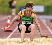 24 August 2014; Niamh Forde, St.Lazerians, Co.Carlow, in action during the Girls U.16 Triple Jump. HSE Community Games August Festival 2014, Athlone Institute of Technology, Athlone, Co. Westmeath.  Picture credit: David Maher / SPORTSFILE