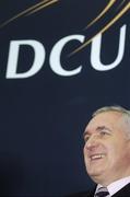17 November 2006; An Taoiseach Bertie Ahern, T.D. today launched the DCU Sports Academy. DCU is establishing an Academy for three elite sports, Gaelic Football, Athletics and in association with Tennis Ireland, Tennis. The Academy will offer a comprehensive support environment for up to 100 students in the chosen sports. The Helix, Dublin City University, Dublin. Picture credit: Brian Lawless / SPORTSFILE