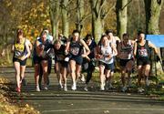 18 November 2006; Start of the Women's IUAA Road Relays, NUI College, Maynooth, Co. Kildare. Picture credit: Tomas Greally / SPORTSFILE