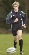 21 November 2006; Andrew Trimble during Ireland rugby squad training. St. Gerard's School, Bray, Co. Wicklow. Picture credit: Brian Lawless / SPORTSFILE