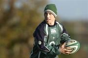 21 November 2006; Peter Stringer during Ireland rugby squad training. St. Gerard's School, Bray, Co. Wicklow. Picture credit: Brian Lawless / SPORTSFILE