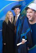 21 November 2006; Irish Golf legend Padraig Harrington who was awarded an Honorary Fellowship from Dublin Business School with his wife Caroline. RDS, Ballsbridge, Dublin. Picture credit: Damien Eagers / SPORTSFILE