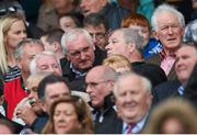 24 August 2014; Former Taoiseach Bertie Ahern before the game. GAA Football All-Ireland Senior Championship, Semi-Final, Kerry v Mayo, Croke Park, Dublin. Picture credit: Stephen McCarthy / SPORTSFILE