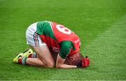 24 August 2014; David Clarke, Mayo, after the game. Electric Ireland GAA Football All-Ireland Minor Championship, Semi-Final, Kerry v Mayo, Croke Park, Dublin. Picture credit: Ray McManus / SPORTSFILE