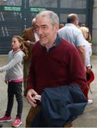 24 August 2014; Tyrone manager Mickey Harte arrives for the game. GAA Football All-Ireland Senior Championship, Semi-Final, Kerry v Mayo, Croke Park, Dublin. Picture credit: Ray McManus / SPORTSFILE