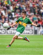 24 August 2014; Ronan Kelleher, Lismore, Co. Waterford, representing Kerry during the INTO/RESPECT Exhibition GoGames at Croke Park in Dublin. Photo by Ramsey Cardy/Sportsfile