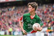 24 August 2014; Fionn O Hara, Delvin Road, Mullingar, Co. Westmeath, representing Mayo. INTO/RESPECT Exhibition GoGames, Croke Park, Dublin. Picture credit: Ramsey Cardy / SPORTSFILE