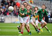 24 August 2014; Sam Barnes, Carrick-on-Shannon, Co. Leitrim, representing Mayo. INTO/RESPECT Exhibition GoGames, Croke Park, Dublin. Picture credit: Ramsey Cardy / SPORTSFILE
