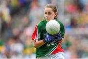 24 August 2014; Louise McGeer, Grangecon N.S, Wicklow, representing Mayo. INTO/RESPECT Exhibition GoGames, Croke Park, Dublin. Picture credit: Stephen McCarthy / SPORTSFILE