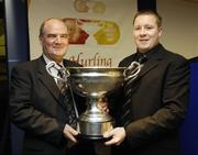18 November 2006; Joe Murphy, Wicklow, and John Mitchell, left, at the 2006 Nicky Rackard Cups &quot;Champion 15&quot; Awards. Croke Park, Dublin. Picture credit: Ray McManus / SPORTSFILE