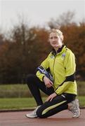 **PRIVATE** 22 November 2006; Joanne Cuddihy, 400m, at the UCD track. Irish Runner, University College Dublin, Dublin. Picture credit: Brian Lawless / SPORTSFILE