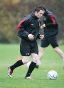 23 November 2006; Barry Molloy in action during Derry City squad training in advance of the FAI Carlsberg Senior Challenge Cup Final which will take place in Lansdowne Road on December 3. Prehane, Derry. Picture credit: Oliver McVeigh / SPORTSFILE