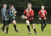 24 November 2006; Luke Fitzgerald in action during Ireland’s rugby squad training. Lansdowne Road, Dublin. Picture credit: Matt Browne / SPORTSFILE