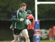 24 November 2006; Malcolm O'Kelly in action during Ireland’s rugby squad training. Lansdowne Road, Dublin. Picture credit: Matt Browne / SPORTSFILE