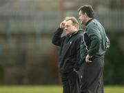 24 November 2006; Head coach Eddie O'Sullivan and assistant coach Niall O'Donovan during Ireland’s rugby squad training. Lansdowne Road, Dublin. Picture credit: Matt Browne / SPORTSFILE