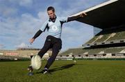 25 November 2006; Paddy Wallace in action during Ireland Rugby Kicking Practice, Lansdowne Road, Dublin. Picture credit: Damien Eagers / SPORTSFILE