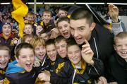 26 November 2006; Dr. Crokes fans celebrate after the final whistle. AIB Munster Senior Club Football Championship Semi-Final, Nemo Rangers v Dr. Crokes, Pairc Ui Chaoimh, Cork. Picture credit: Matt Browne / SPORTSFILE