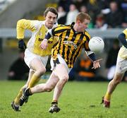 26 November 2006; Michael McNamee, Crossmaglen Rangers, in action against Conor McManus, Clontibret. AIB Ulster Club Senior Football Championship Semi-Final, Clontibret v Crossmaglen Rangers, Kingspan Breffni Park, Cavan. Picture credit: Oliver McVeigh / SPORTSFILE