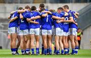 24 August 2014; The Kerry team gather in a huddle before the game. Electric Ireland GAA Football All Ireland Minor Championship, Semi-Final, Kerry v Mayo, Croke Park, Dublin. Picture credit: Brendan Moran / SPORTSFILE