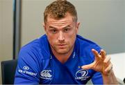 26 August 2014; Leinster captain Jamie Heaslip at the Guinness PRO12 Season Launch, Diageo Head Office, Park Royal, London. Picture credit: Matt Impey / SPORTSFILE