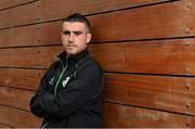 27 August 2014; Shamrock Rovers' Robert Bayly after a press conference ahead of their SSE Airtricity League Premier Division game against Sligo Rovers on Friday. Shamrock Rovers Press Conference, Tallaght Stadium, Tallaght, Dublin. Picture credit: Ramsey Cardy / SPORTSFILE