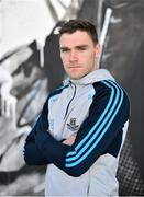 27 August 2014; Dublin's Paddy Andrews after a press conference ahead of their side's GAA Football All Ireland Senior Championship Semi-Final match against Donegal on Sunday. Dublin Football Press Conference, Gibson Hotel, Dublin. Picture credit: Ramsey Cardy / SPORTSFILE