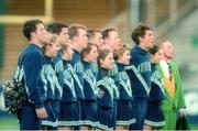 2 November 1996; The Notre Dame cheerleading squad. Shamrock Classic, Navy v Notre Dame, Croke Park, Dublin. Picture credit: David Maher / SPORTSFILE