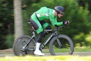 29 August 2014; Ireland's Colin Lynch competing in the Men's C2 Time Trial, where he finished 5th with a time of 25:17.69. 2014 UCI Paracyling World Road Championships, Greenville, South Carolina, USA. Picture credit: Jean Baptiste Benavent / SPORTSFILE