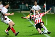 31 October 2006; Sean Hargan, Derry City. Carlsberg FAI Cup, Semi-Final Replay, Derry City v Sligo Rovers. Brandywell, Derry. Picture credit: Oliver McVeigh / SPORTSFILE