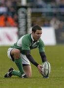 26 November 2006; Paddy Wallace, Ireland. Autumn Internationals, Ireland v The Pacific Islands, Lansdowne Road, Dublin. Picture credit: Brian Lawless / SPORTSFILE