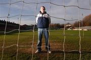 28 November 2006; St Patrick's Athletic F.C. goalkeeper Barry Ryan after a press conference ahead of the FAI Carlsberg Senior Challenge Cup Final on 3rd December 2006. Richmond Park, Inchicore, Dublin. Picture credit: David Maher / SPORTSFILE