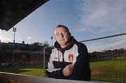 28 November 2006; St Patrick's Athletic F.C. goalkeeper Barry Ryan after a press conference ahead of the FAI Carlsberg Senior Challenge Cup Final on 3rd December 2006. Richmond Park, Inchicore, Dublin. Picture credit: David Maher / SPORTSFILE