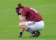 30 August 2014; A dejected Lucy Hannon, Galway, at the final whistle. TG4 All-Ireland Ladies Football Senior Championship, Semi-Final, Dublin v Galway, Cusack Park, Mullingar, Co. Westmeath. Picture credit: Oliver McVeigh / SPORTSFILE