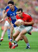30 August 2014; Jason Doherty, Mayo, in action against Aidan O'Mahony, Kerry. GAA Football All Ireland Senior Championship, Semi-Final Replay, Kerry v Mayo, Gaelic Grounds, Limerick. Picture credit: Barry Cregg / SPORTSFILE