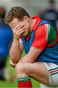 30 August 2014; A dejected Andy Moran, Mayo, at the end of the game. GAA Football All Ireland Senior Championship, Semi-Final Replay, Kerry v Mayo, Gaelic Grounds, Limerick. Picture credit: Barry Cregg / SPORTSFILE