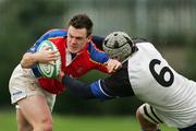 2 December 2006; Ben Martin, UL Bohemian, is tackled by Ross Noonan, Cork Constitution. AIB League, Division 1, UL Bohemian v Cork Constitution, Thomond Park, Limerick. Picture credit: Kieran Clancy / SPORTSFILE
