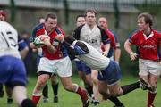 2 December 2006; James O'Neill, UL Bohemian, is tackled by Brendan Cuttriss, Cork Constitution. AIB League, Division 1, UL Bohemian v Cork Constitution, Thomond Park, Limerick. Picture credit: Kieran Clancy / SPORTSFILE