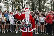 3 December 2006; Brian Tyrrell from Poppintree, Dublin, at the start of the Jingle Bells 5K, Phoenix Park, Dublin. Picture credit: Tomas Greally / SPORTSFILE