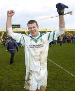 3 December 2006; Ronan Sweeney, Moorefield, celebrates after victory. AIB Leinster Senior Club Football Championship Final, Moorefield v Rhode, O'Moore Park, Portlaoise, Co. Laois. Picture credit: Damien Eagers / SPORTSFILE